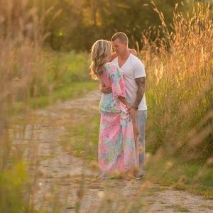 NWT Lilly Pulitzer Maxi in Let's Cha Cha Size SM